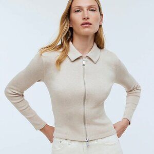 Madewell Sweater with Double Zipper